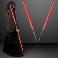 Blank - Double Sided Swords Sabers w/ Red LEDs & Sound